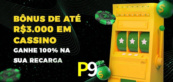 P9 melhor bônus de depósito