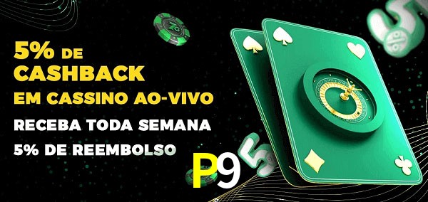 Promoções do cassino ao Vivo P9